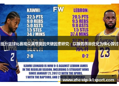 提升篮球比赛观众满意度的关键因素研究：以服务质量优化为核心探讨